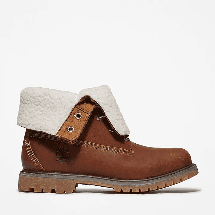 Timberland Authentic Fold-over Boot for Women in Brown